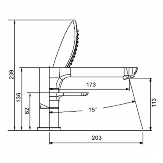 Smesitel vstraivaemyj na bort vanny 2 Smesitel vstraivaemyj na bort vanny 2