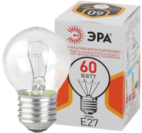 Lampa nakalivaniya Era 60Vt E27 shar 1