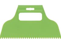 Shpatel SIBRTEH plastmassovyj zubchatyj 4h4mm 86014