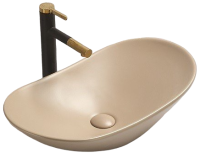 Rakovina nakladnaya CERAMALUX kapuchino 1