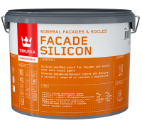 Kraska FACADE SILICON TIKKURILA akrilovaya dlya fasadov i cokolej 9l 135160