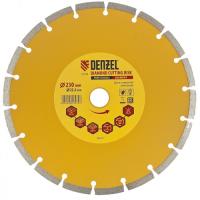 Disk almaznyj Denzel otreznoj segmentnyj suhoj rez 73104