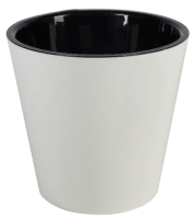 Gorshok dlya cvetov InGreen London 3,3l belyj
