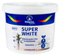 Kraska dlya sten i potolkov Pelligrina Pearl Super White