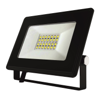 Prozhektor svetodiod PRE LED FL2 20W BLACK IP65 holodnyj belyj 