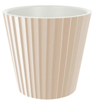 Gorshok dlya cvetov InGreen Sand 5,8l molochnyj shokolad