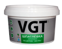 Shpatlevka po derevu EKSTRA VGT Belyj 0,3kg 21701