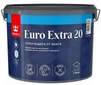 Kraska EURO EXTRA-20 TIKKURILA moyushchayasya dlya vlazhnyh pomeshchenij 9l baza S 27906