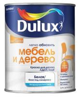 Kraska DULUX Mebel i Derevo dlya dereva, LDSP, MDF matovaya baza BW 0,75l