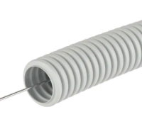 Truba gofrirovannaya s zondom DKS PVH 91925 seraya