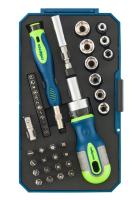 Otvertka SIBRTEH s naborom bit i golovok 