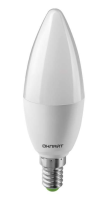 Lampa svetodiodnaya ONLAJT 10Vt E14 6500K svecha 61958