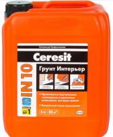IN-10 Gruntovka CEREZIT dlya vnutrennih rabot 10l