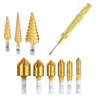 Nabor stupenchatyh sverl po metallu 1