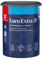 Kraska EURO EXTRA-20 TIKKURILA moyushchayasya dlya vlazhnyh pomeshchenij 0,9l baza S 40597