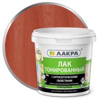 Lak LAKRA vodno-dispersionnyj tonirovannyj Ryabina 0,9kg