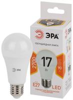 Lampa svetodiodnaya ERA 17Vt E27 2700K grusha