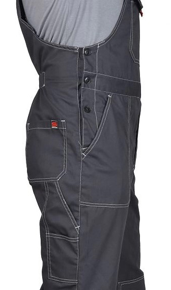 Polukombinezon temno-seryj s serym 3