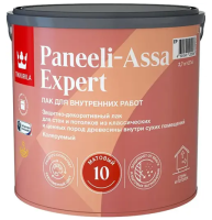 Lak akrilatnyj dlya dereva TIKKURILA Paneeli-Ässä 10 matovyj 2,7l