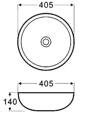 Rakovina nakladnaya AZ-3216 AZARIO 2