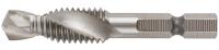 Sverlo-metchik FIT kombinirovannoe metricheskoe, bystrorezhushchaya stal' R6M5, M10h1,5mm