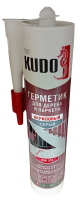 Germetik dlya parketa KUDO akrilovyj seryj 280ml