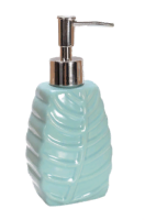 Dozator nastolnyj dlya zhidkogo myla AKVALINIYa Listok myatnyj keramika