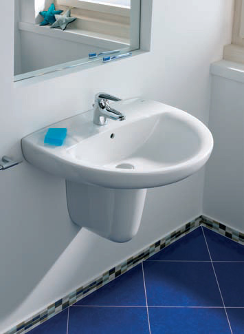 Polupedestal ROCA Victoria farfor 34,5 sm 3