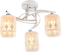 Lyustra potolochnaya Yarko XA1275 3 60Vt 3hE27 WH+CR