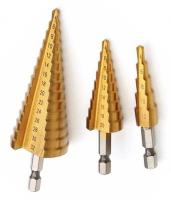 Nabor stupenchatyh sverl po metallu 250591619