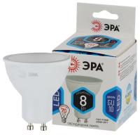 Lampa svetodiodnaya ERA 8Vt GU10 4000K sofit B0036729 1