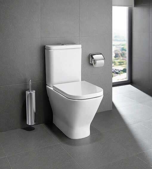 Unitaz napolnyj mikrolift ROCA GAP CLEAN RIM 3