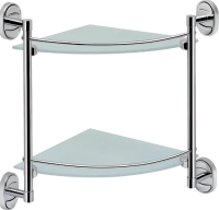 Polka steklyannaya uglovaya dvuhyarusnaya P2907-2