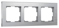 Ramka na 2 posta alyuminij Aluminium WERKEL 1