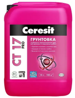 Gruntovka CEREZIT ST-17 dlya vnutrennih i naruzhnyh rabot 10l