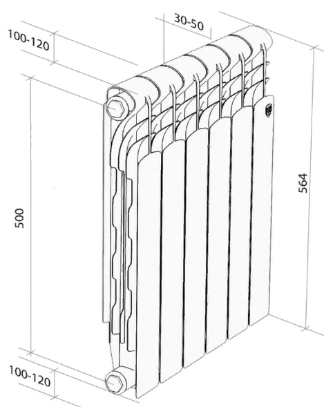 Radiator Royal Thermo Revolution Bimetall 2