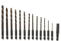 Nabor sverl po metallu