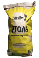 Ugol drevesnyj berezovyj Traveller 3 kg