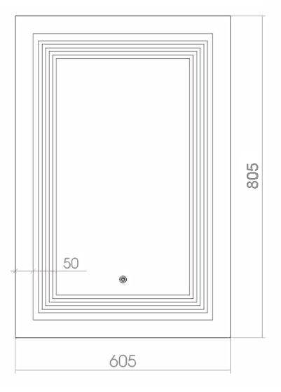 Zerkalo AZARIO Magnum 2