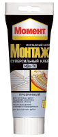 Zhidkie gvozdi MOMENT MONTAZh Supersilnyj prozrachnyj MVp-70 185gr