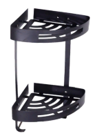 Polka uglovaya 2-aya AkvaLiniya Black D68074 chernaya 1