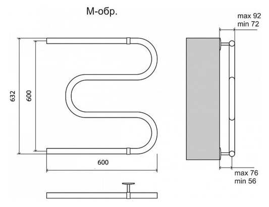 Terminus M-obraznyy d32 3