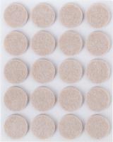 Podkladki dlya mebeli samokleyushchiesya kruglye FIT 17mm vojlok 67524 1