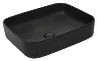 Rakovina nakladnaya AZARIO 50x42x16 matovaya chernaya 1
