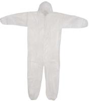 Kombinezon Fiberon netkanyj zashchitnyj razmer XL belyj 107744