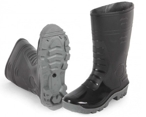 Sapogi muzhskie PVH dvuhkomponentnyj, chernyj (44) 2