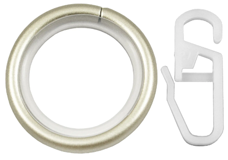 Kolco s plastikovoj vstavkoj i kryuchkom 2