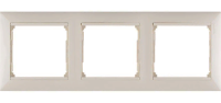 Ramka dlya rozetki 3gnezda Legrand Valena 774353 slonovaya kost