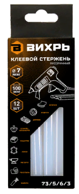 Sterzhen kleevoj 7x100mm Vihr 3