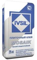 Klej IVSIL MOSAIK belyj vodostojkij 25kg